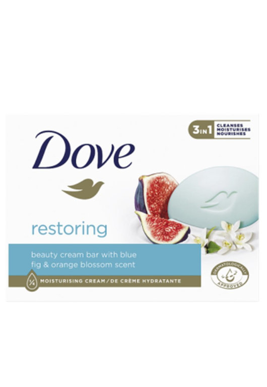 Zdjęcia - Mydło Dove ,  w kostce odbudowujące 3in1 Blue Fig & Orange Blossom, 90 g 