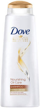 Dove, Nutritive Solutions Nourishing Oil Care, szampon do włosów suchych i puszących się, 400 ml - Dove