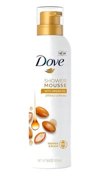 Dove, Shower Mousse, mus do mycia ciała z olejkiem arganowym, 200 ml - Dove