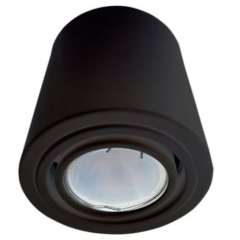 Downlight LAMPA sufitowa TUBO ML225 Milagro metalowa OPRAWA spot LED 7W 3000K tuba regulowana czarna - Milagro