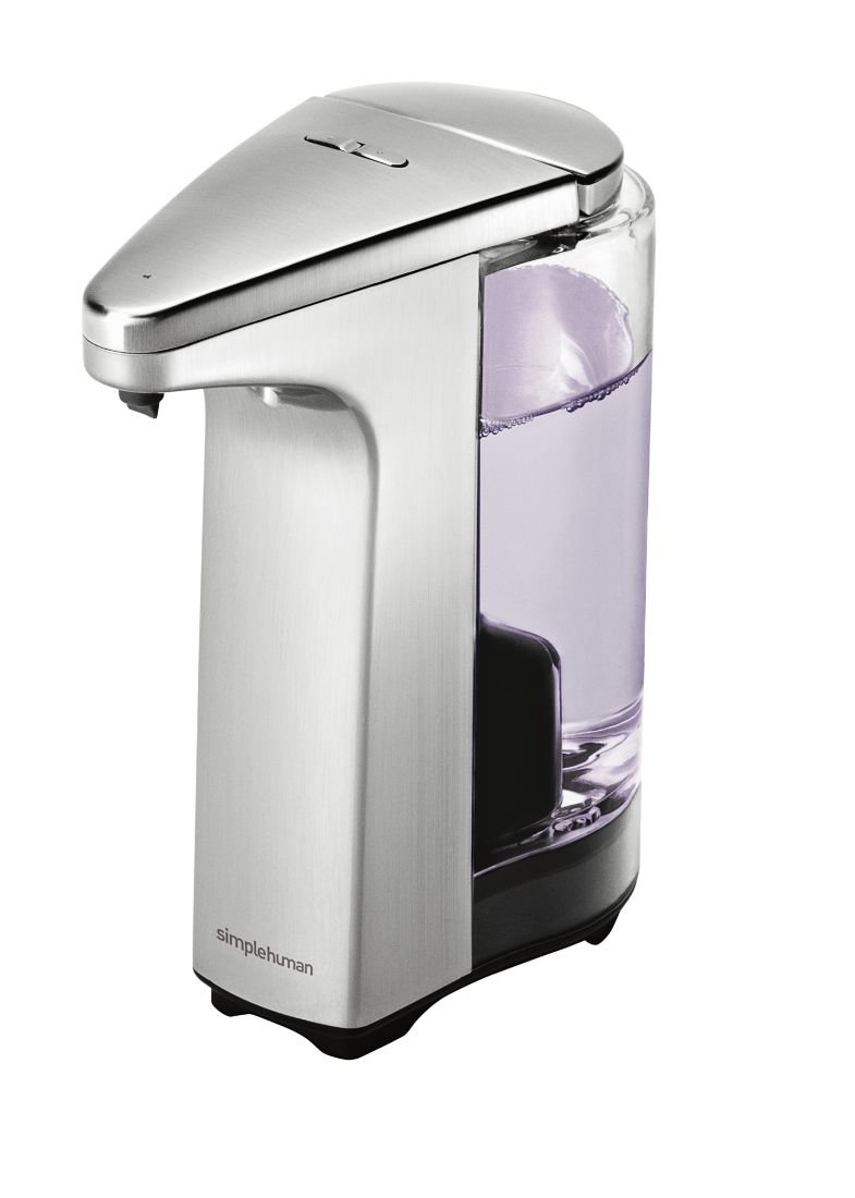 Dozownik bezdotykowy SIMPLEHUMAN, 237 ml, srebrny