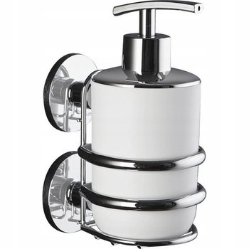 Dozownik do mydła na ścianę Wenko 300 ml biały CHROM BEZ WIERCENIA - WENKO