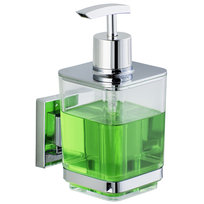 Dozownik do mydła QUADRO, Vacuum-Loc, WENKO, 340 ml