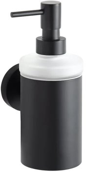 Dozownik do mydła w płynie wiszący szklany czarny STELLA Classic 07.427 - Stella