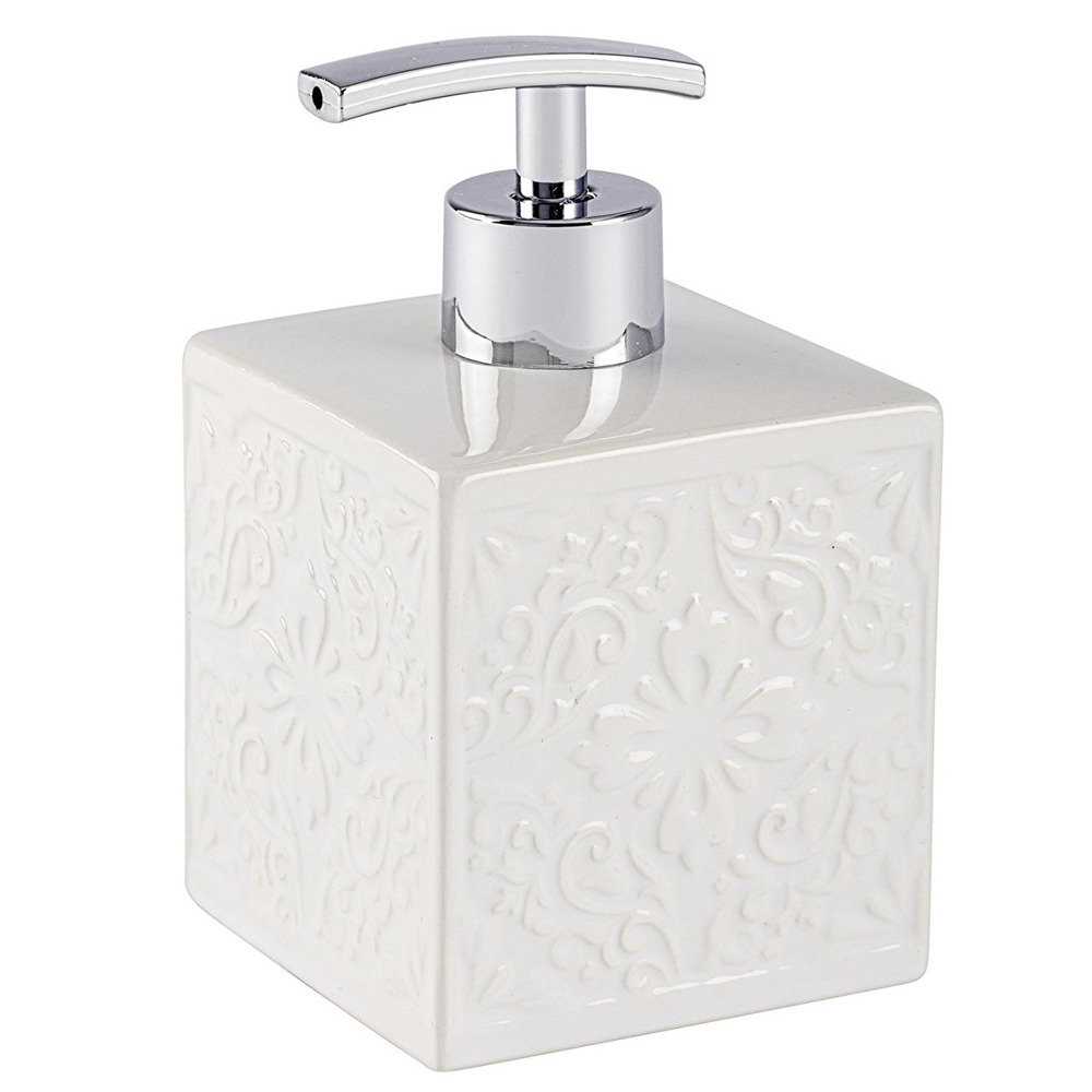 Dozownik do mydła WENKO, Cordoba, biały, 500 ml