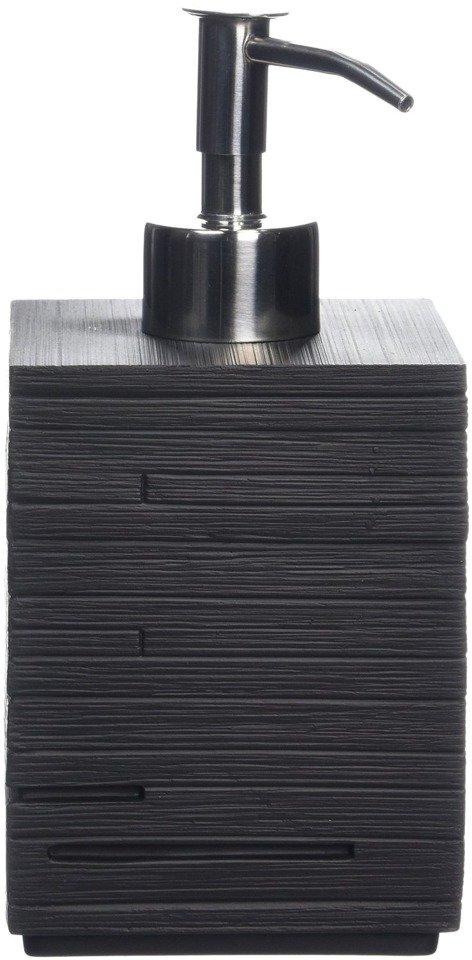 Dozownik do mydła ZELLER, czarny, 300 ml