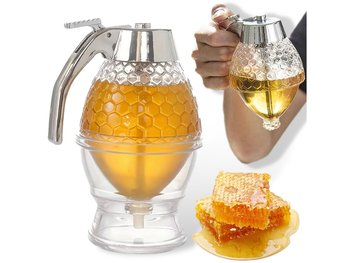 Dozownik Na Miód Dyspenser Do Miodu Syropu Czekolady Syrop 200Ml - PrzydaSie.pl