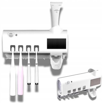 Dozownik pasty z uchwytem i sterylizatorem UV z czujnikiem ruchu na szczote - inna (Inny)