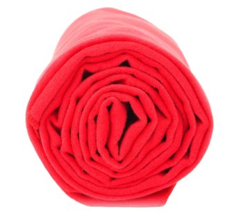 Dr.Bacty, Ręcznik szybkoschnący, czerwony, 60x130 cm - Dr.Bacty