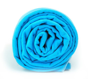 Dr.Bacty, Ręcznik XL niebieski, 70x140 cm - Dr.Bacty