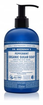 Dr. Bronner's Peppermint mydło w płynie do ciała i włosów 355ml - Dr. Bronner's