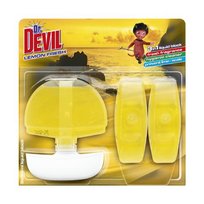 Dr. DEVIL Zawieszka do WC Lemon Fresh, 3x55ml Inny producent