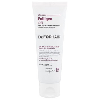 Dr.forhair, Folligen Silk Shampoo, Szampon Do Włosów, 70ml - Inna marka