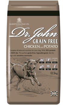 Dr John, karma dla psa, Grain Free Chicken and Potato, 12,5 kg - Dr John