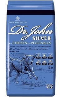 Dr John, karma dla psa, Silver Chicken, 15 kg - Dr John