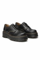 DR MARTENS BRĄZOWE PÓŁBUTY SKÓRZANE Z ŻÓŁTYM OBSZYCIEM 42 1I3A Dr. Martens