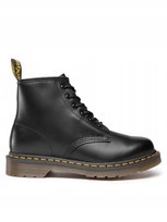 DR.MARTENS CZARNE BOTKI DAMSKIE ZE SKÓRY NATURALNEJ WIĄZANE 36 U2A Dr. Martens