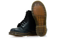 Doc martens navy smooth sale