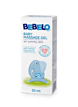 Dr.Max, Bebelo, Baby Massage Gel, ziołowy żel do rozluźniającego masażu, 50 ml - D.Max Pharma