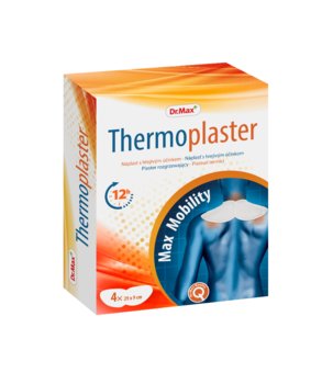 Dr.Max, Thermoplaster, Plaster rozgrzewający na kark, 4 szt. - Dr.Max Pharma