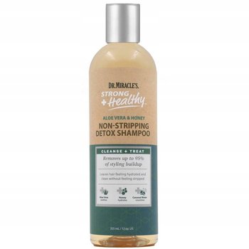 Dr. Miracle's, Strong & Healthy Non-Stripping Detox Shampoo, Szampon do włosów, 355ml - Dr. Miracle's