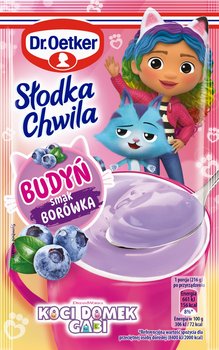 Dr. Oetker Budyń Koci Domek Gabi Słodka Chwila smak borówka 41g - Dr. Oetker