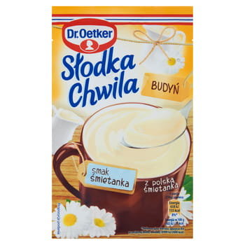 Dr. Oetker Słodka Chwila Budyń Śmietankowy 43G Nowa Receptura - M&C