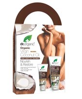 Dr. Organic Coconut krem do rąki i paznokci 100ml + balsam do ciała 200ml