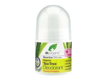Dr.Organic, dezodorant w kulce organicznym olejkiem z drzewa herbacianego, 50 ml - Dr.Organic