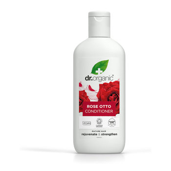 Dr.Organic, Rewitalizująca Dodająca Objętości Włosom Odżywka Z Organicznym Olejkiem Różanym, 265ml - Dr Organic