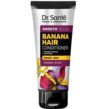 Dr. Sante, Banana Hair Conditioner, Wygładzająca Odżywka Do Włosów Z Sokiem Bananowym, 200 Ml - Dr. Sante