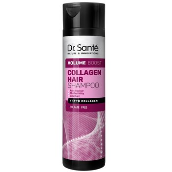 Dr. Sante, Collagen Hair Shampoo, Szampon Zwiększający Objętość Włosów Z Kolagenem, 250 Ml - Dr. Sante