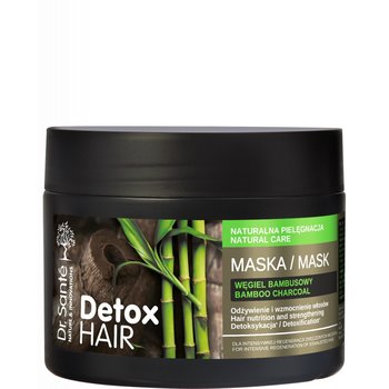 Dr. Sante, Detox Hair, maska regenerująca do włosów z węglem bambusowym, 300 ml - Dr. Sante