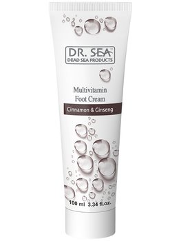 Dr.Sea  Multiwitaminowy krem do stóp z cynamonem i żeń-szeniem, 100ml - Dr. Sea
