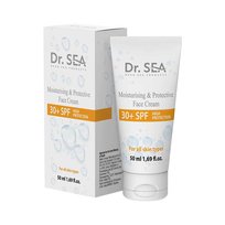 Dr. Sea, Nawilżająco-ochronny krem do twarzy SPF30+, 30ml