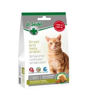 Dr Seidel Smakołyki dla kotów seniorów 50g - Dr Seidel