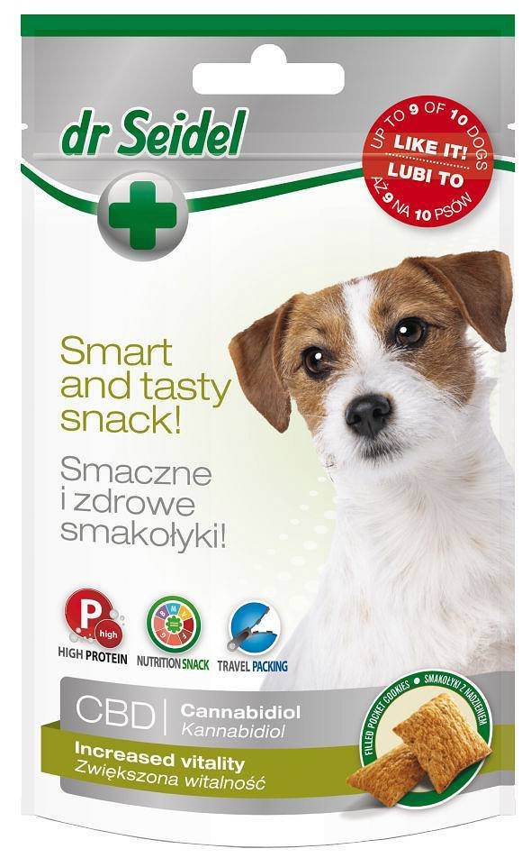Dr Seidel Smakołyki dla psów na zwiększoną witalność z CBD 90g
