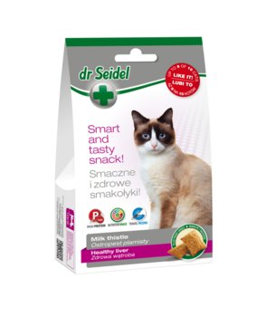 Dr Seidel Smakołyki na zdrową wątrobę dla kotów 50g - Dr Seidel