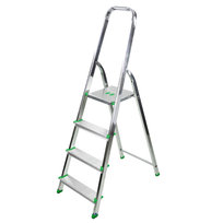 Drabina aluminiowa Bayersystem BS-DA4 150kg zielone elementy plastikowe