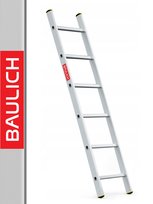 Drabina aluminiowa przystawna 1x6 Profesjonalna 150 kg BAULICH