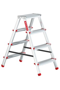 Drabina Domowa Dwustronna 4 Stopnie 125Kg Baulich - Drabest