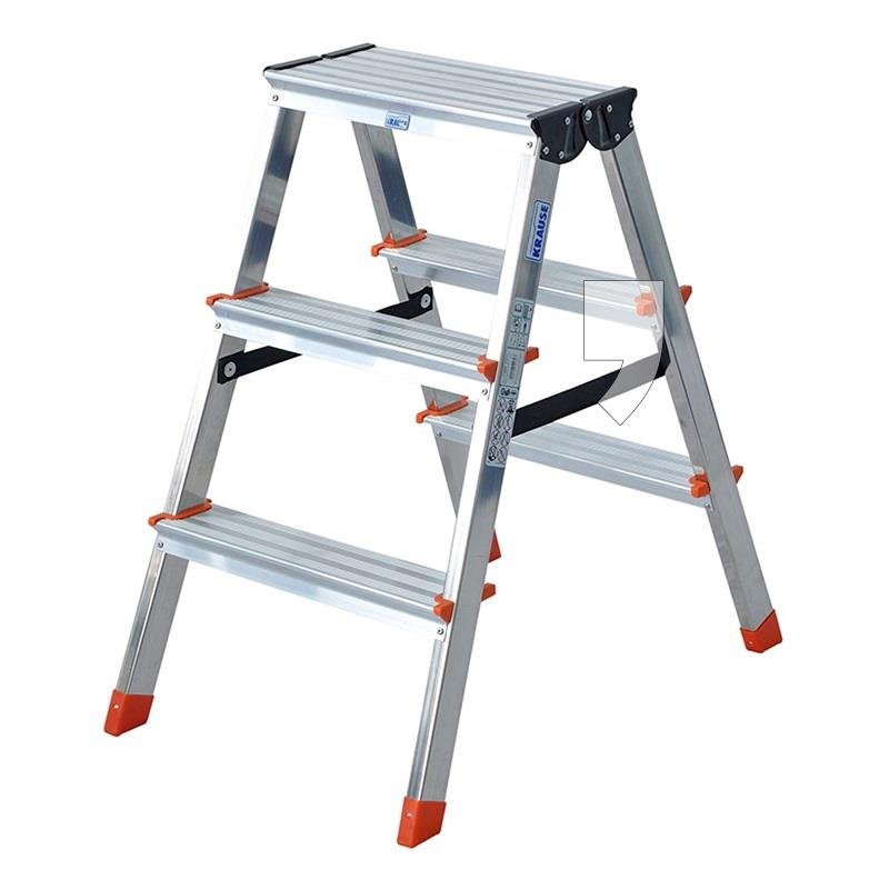 Drabina KRAUSE Dopplo 120397, 3 stopnie, 70 cm