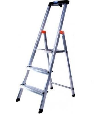 Drabina KRAUSE Safety 126313, 3 stopnie, 1,4 m