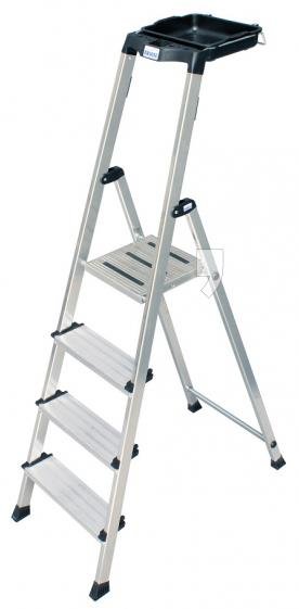 Drabina KRAUSE Secury 126528, 4 stopnie, 1,6 m