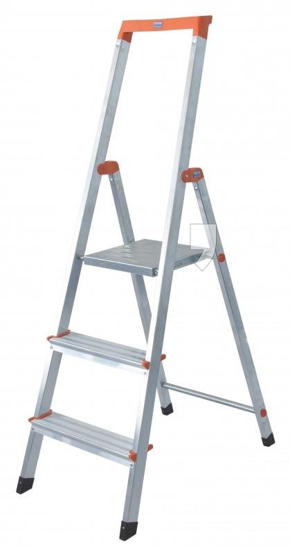Drabina KRAUSE Solidy 126214, 3 stopnie, 1,35 m
