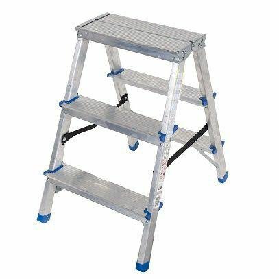 Drabina-taboret AWTOOLS, 3 stopnie, 150 kg