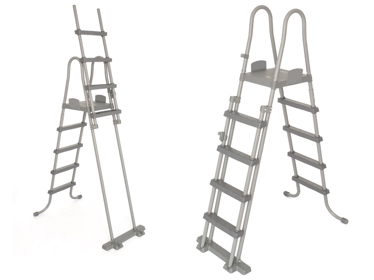 Drabinka Bezpieczna do Basenu 132cm BESTWAY 58332
