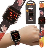 Dragon Ball Czarny zegarek CYFROWY, zegarek LED na rękę dla chłopca, DATA I GODZINA sarcia.eu