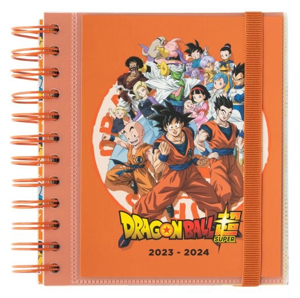 Calendário A3 2024 Dragon Ball - Amarelo · Grupo Erik Editores