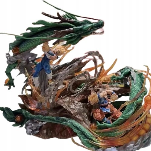 Dragon Ball Figurka SON GOKU Vs Vegeta Z Smokiem Shen Long Cudowne dragon-ball-figurka-son-goku-vs-vegeta-z-smokiem-shen-long-cudowne